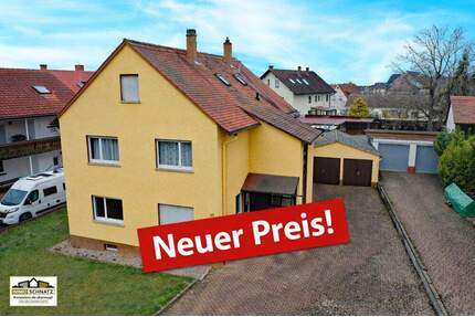 Neuer Preis! Erlenbach: Großzügiges Haus mit zwei Wohneinheiten - Erlenbach am Main