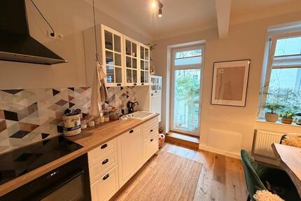 2-Raum-Wohnung in Plagwitz (EG mit kleinem privaten Garten) - Leipzig Altwest