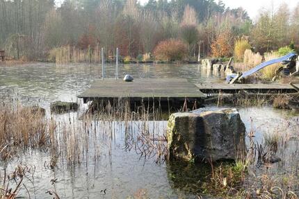 Gartengrundstück mit Schwimmteich zur Miete in 91731 Langfurth