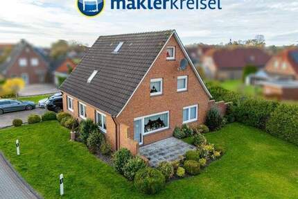 Luftkurort Werdum: Solides und flexibles Wohnhaus (2 WE möglich) mit Dachterrasse und Garage