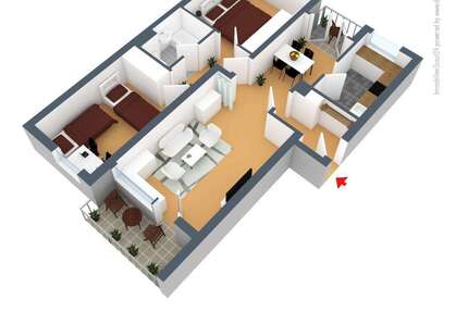 Wohnung zum Mieten in Solingen 779,00 € 73 m²