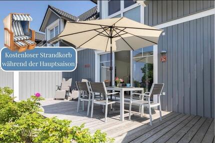 Ferienhaus in Sehlendorf, Ostsee, inkl. Strandkorb, strandnah - Weinheim