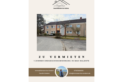 Wohnung zum Mieten in Bad Malente 300,00 € 37.18 m²