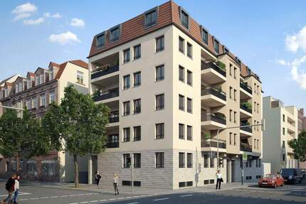 Wunderschöne Neubauwohnung in zentraler Lage mit sonniger Loggia - Nürnberg St Leonhard