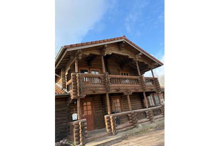 Blockhaus für die ganze Familie, Bj 1995,145qm Wohnen,811qm Grund - Tarp