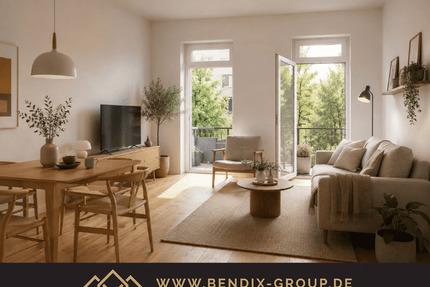 Schicke 2-Zimmerwohnung mit Balkon I Moderne Ausstattung I Top Lage: Südvorstadt nahe MDR - Leipzig