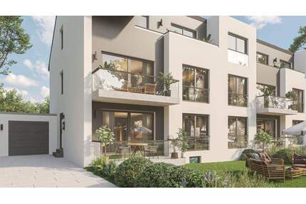 Einfamilienhaus (DHH) Neubau Top-Energieeffizienz in grüner Stadtrandlage 