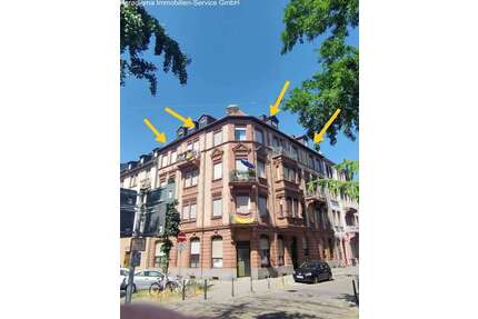 Wohnung zum Mieten in Mannheim 1.400,00 € 110 m²