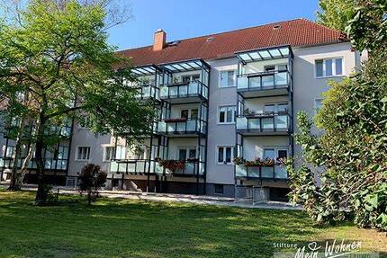 Gemütliche 2-Raumwohnung mit großem Balkon - Halle Damaschkestraße