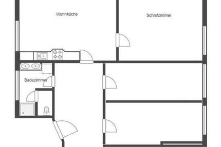 Geräumige 4-Zimmer-Wohnung neu renoviert +Einbauküche Fichtelberg