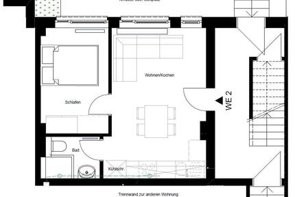 Schöne 2-Zimmer-Erdgeschosswohnung (Whg.2) Duisburg-Beeck