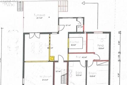 Großzügige 4,5-Zimmer-Wohnung mit Terrasse und Garten - Neuhausen auf den Fildern