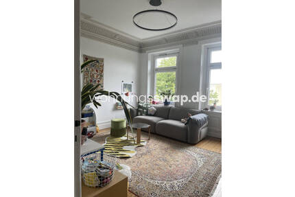 Wohnungsswap - Bundesstraße - 1.200,00&nbsp;EUR Kaltmiete, ca.&nbsp; 84,00&nbsp;m&sup2;&nbsp;Wohnfl&auml;che in Hamburg (PLZ: 20146) Rotherbaum
