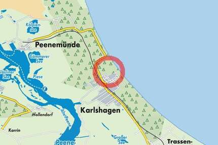 Grundstück zu verkaufen in Karlshagen 750.000,00 € 1173 m²