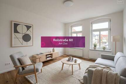 Wohnung zum Mieten in Halle 495,00 € 60 m²
