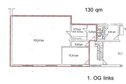 Büro-Schulungs-Geschäftsfläche zu vermieten - 130 m² zentral in Aurich