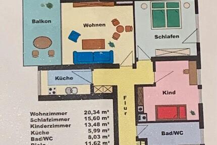 Wohnung in Straubing zu verkaufen 80 qm Tiefgarage Balkon Aufzug