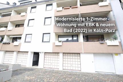 Modernisierte 1-Zimmer-Wohnung mit EBK & neuem Bad in Köln-Porz