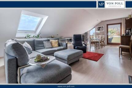 Helle 4-Zimmer Dachgeschoßwohnung in Marxheim mit drei Balkonen - Hofheim am Taunus