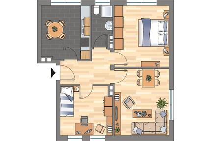 3-Zimmer-Wohnung in Wilhelmshaven City
