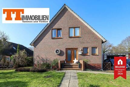 TT bietet an: Gepflegtes Einfamilienhaus mit 6 Zimmern und großem Garten in beliebter Wohnlage von Wilhelmshaven-Aldenburg!