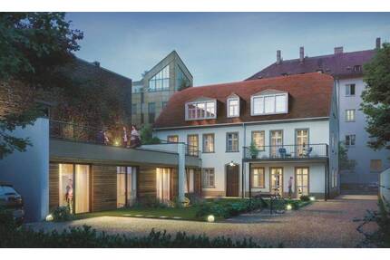 Neubaukomfort im Denkmal - Erstbezug mit Terrasse zum grünen Innenhof - Leipzig Altlindenau