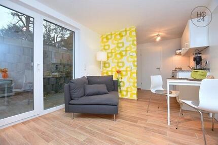 Modern möblierte Wohnung mit Terrasse in Stuttgart Heumaden 30 qm