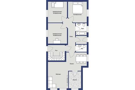 4-Zimmer-Erdgeschosswohnung mit großem Garten & 2 Stellplätzen - Solingen Ohligs