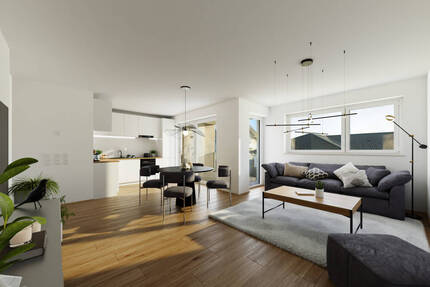 Wo Geborgenheit zuhause ist - Stilvolles Wohnglück mit großen Balkon und Tiefgarage - Schwarzach