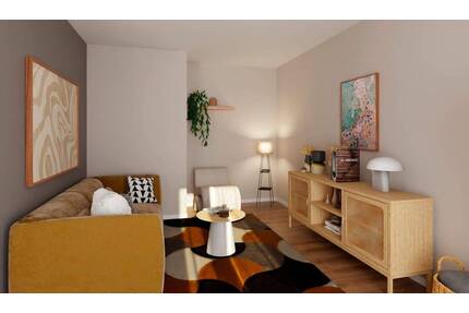 Helle 3-Zimmer-Wohnung mit Loggia in Südausrichtung - Düsseldorf Benrath