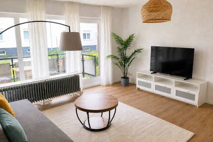 Hochwertig möblierte 2 Zimmer mit Süd-Balkon und Stellplatz in Hiltrup - Erstbezug nach Renovierung - Münster