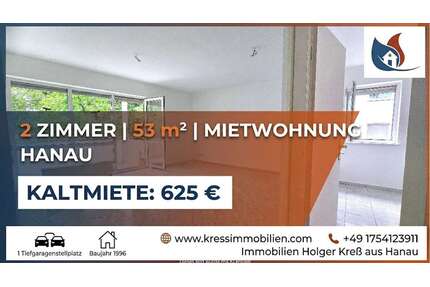 Wohnung zum Mieten in Hanau 625,00 € 53 m²