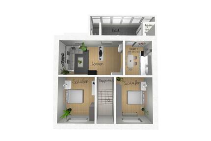 3-ZKB-Wohnung mit Gartenmitbenutzung 66538 Neunkirchen EG