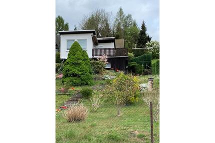 Gartengrundstück mit Bungalow und Terrasse unterkellert - Chemnitz Wittgensdorf
