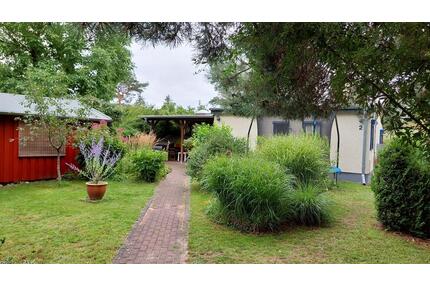 Verkaufen paradiesischen Garten mit Wochenendhaus Nähe Beetzsee