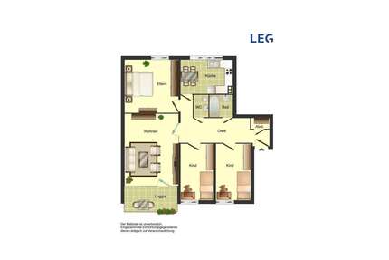Wohnung zum Mieten in Siegen 499,00 € 89 m²