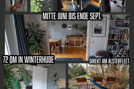 Untermiete Winterhude - 1.850,00&nbsp;EUR Kaltmiete, ca.&nbsp; 72,00&nbsp;m&sup2; in Hamburg (PLZ: 22301) Winterhude