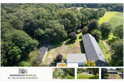 Teilsanierte Schule - Wohnen im idyllischen Hünxerwald