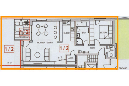 Altersgerechte 2,5 Zimmer Erdgeschosswohnung, zentral gelegen - Spaichingen