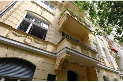 Nahe Markusplatz: vermietete ETW mit Süd-Loggia im Altbau - Berlin Steglitz