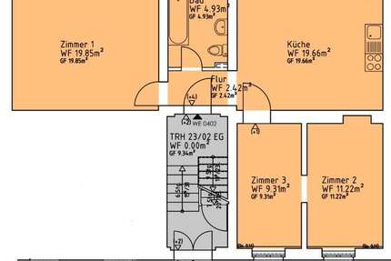 Wohnung zum Mieten in Mittenwalde 840,00 € 68 m²