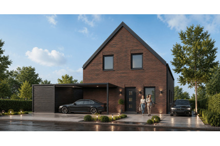 Modernes Neubau-Einfamilienhaus mit Kaufgrundstück in attraktiver Lage von Südlohn!