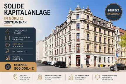 Haus zum Kaufen in Görlitz 800.000,00 € 1148 m²