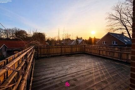 Mehr als nur Wohnen: Obergeschoss-Wohnung mit Dachterrasse - Bramsche