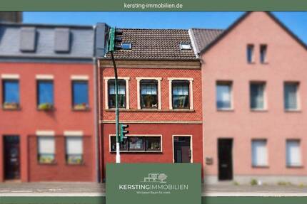 Krefeld-Uerdingen! Hübsches Altbau-Stadthaus mit historischer Rotklinkerfassade und sonnigem Garten! - Krefeld / Uerdingen