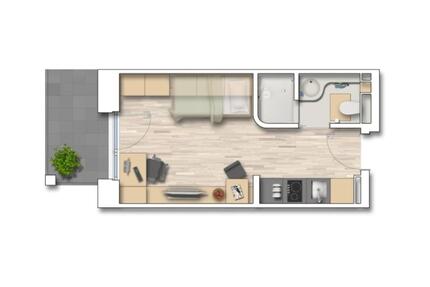 StudentenwohnungApartmentWohnung im GLC Garching - Garching bei München