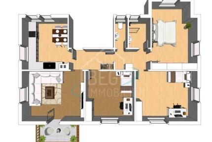 Etagewohnung - 320.000,00&nbsp;EUR Kaufpreis, ca.&nbsp; 91,00&nbsp;m&sup2; in Backnang (PLZ: 71522)