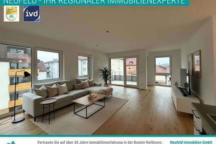 Wohnung zum Mieten in Heilbronn 1.390,00 € 86.83 m²