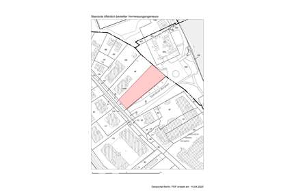 Grundstück in Berlin 990.000,00 € 1639 m²