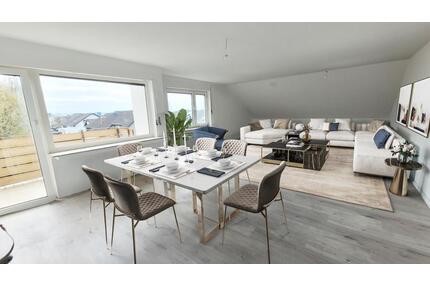 Helle 5-Zimmer Wohnung auf zwei Ebenen mit Balkon und Parkplatz - Paderborn Elsen